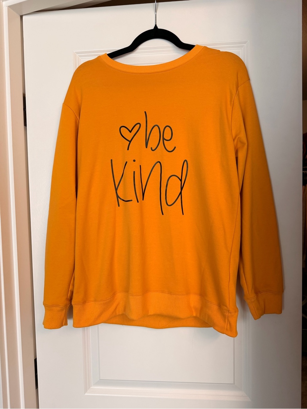 Source Unknown 'Be Kind' Crewneck Sweatshirt - Orange